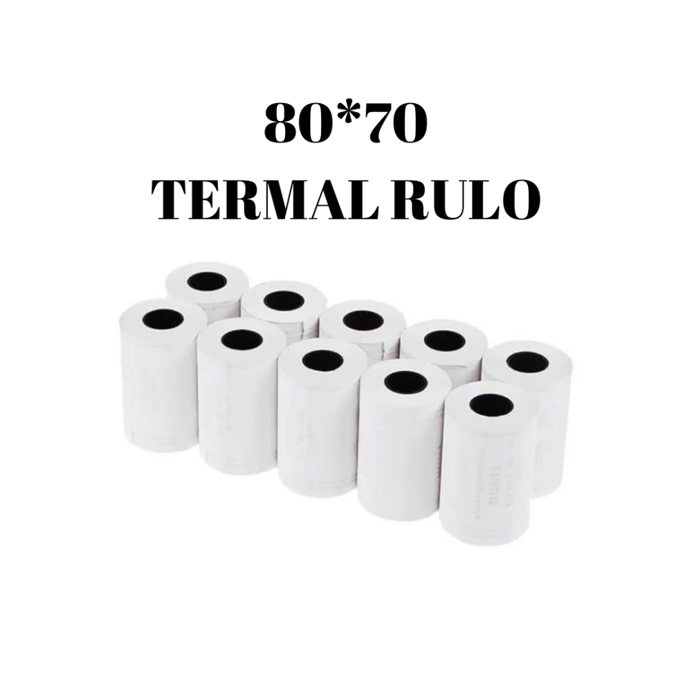80x70 Metre Printer Rulosu 100 RULO