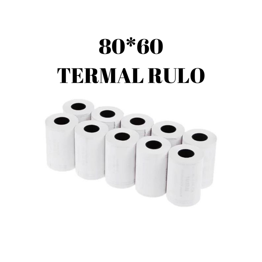 80x60 Metre Printer Rulosu 100 RULO